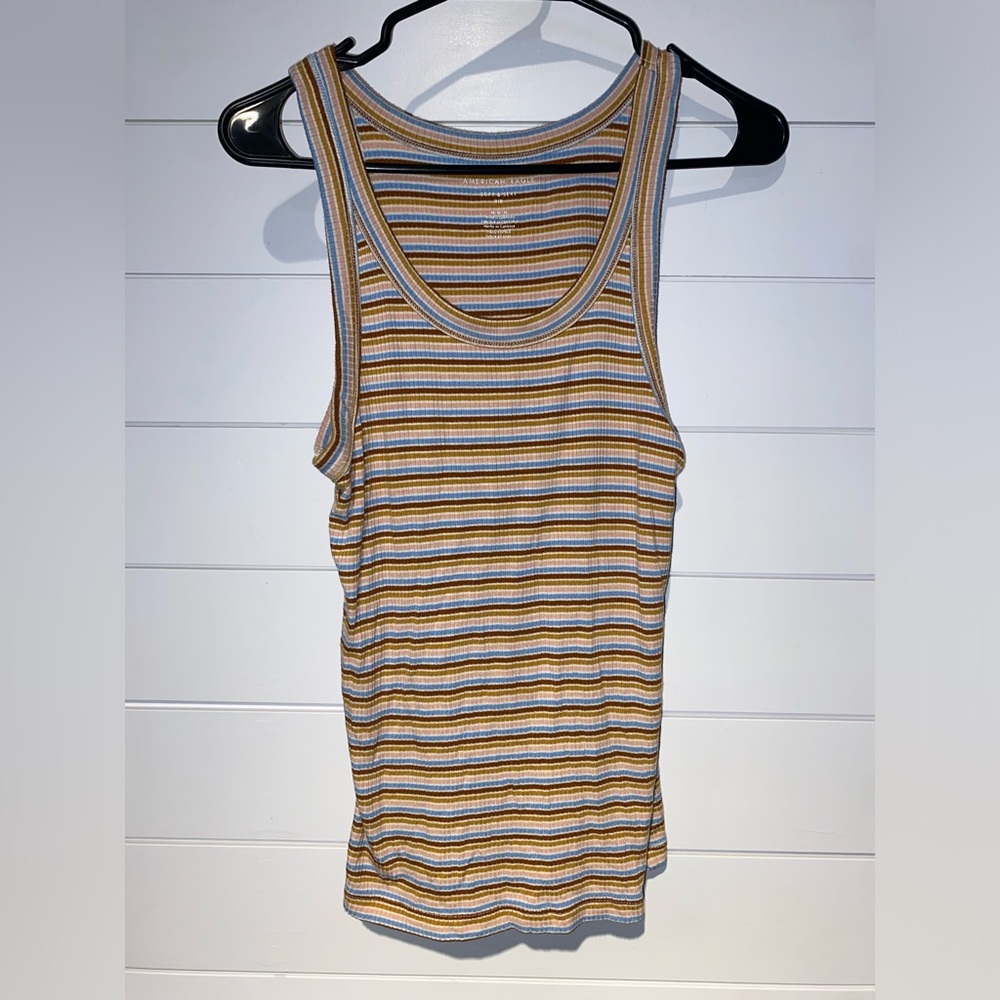 American Eagle Ribbed Racerback Tank